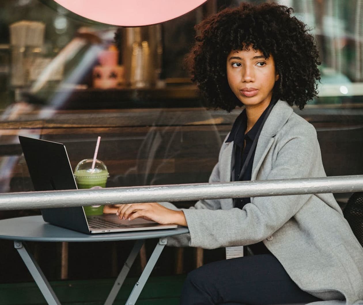 A CreatorLayer collaboration session in a bright, modern workspace